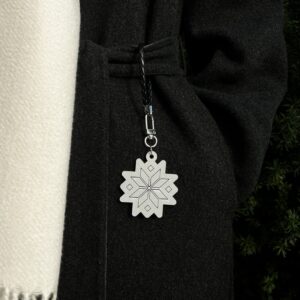 Helkiv Ripats “Ornament” valge
