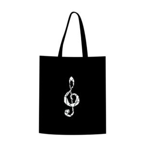 Reflective bag “Treble Clef”