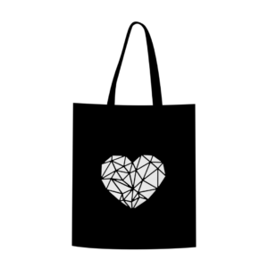 Reflective bag “Heart”