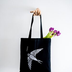 Reflective bag Swallow“
